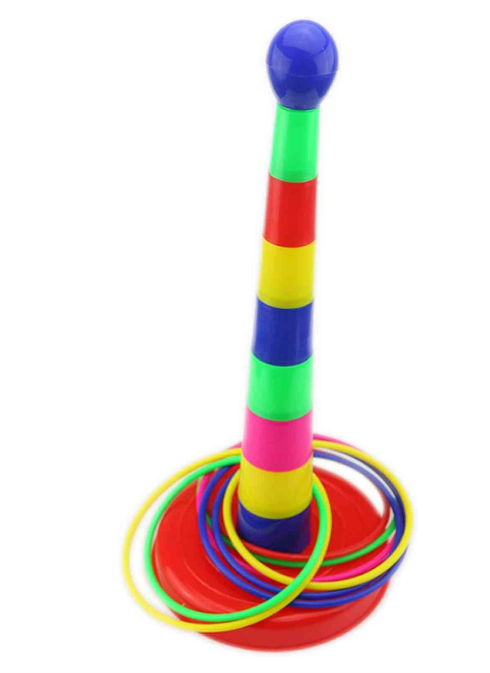 18" Colorful Plastic Ring Toss