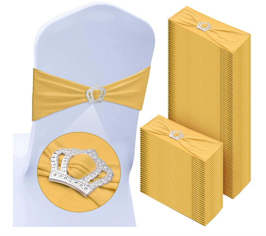 Spandex Chair Sash Covers