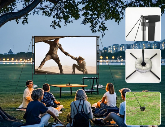 Projector Screen & Stand